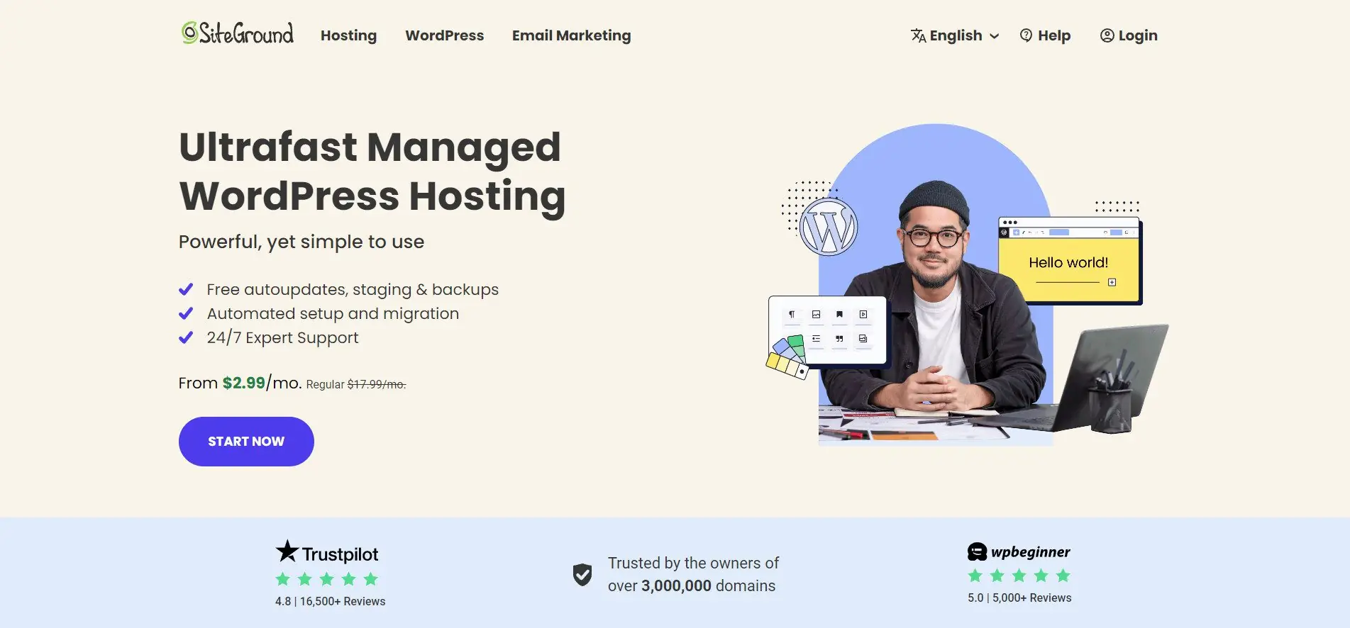 Siteground WP Hosting Pricing June 2024