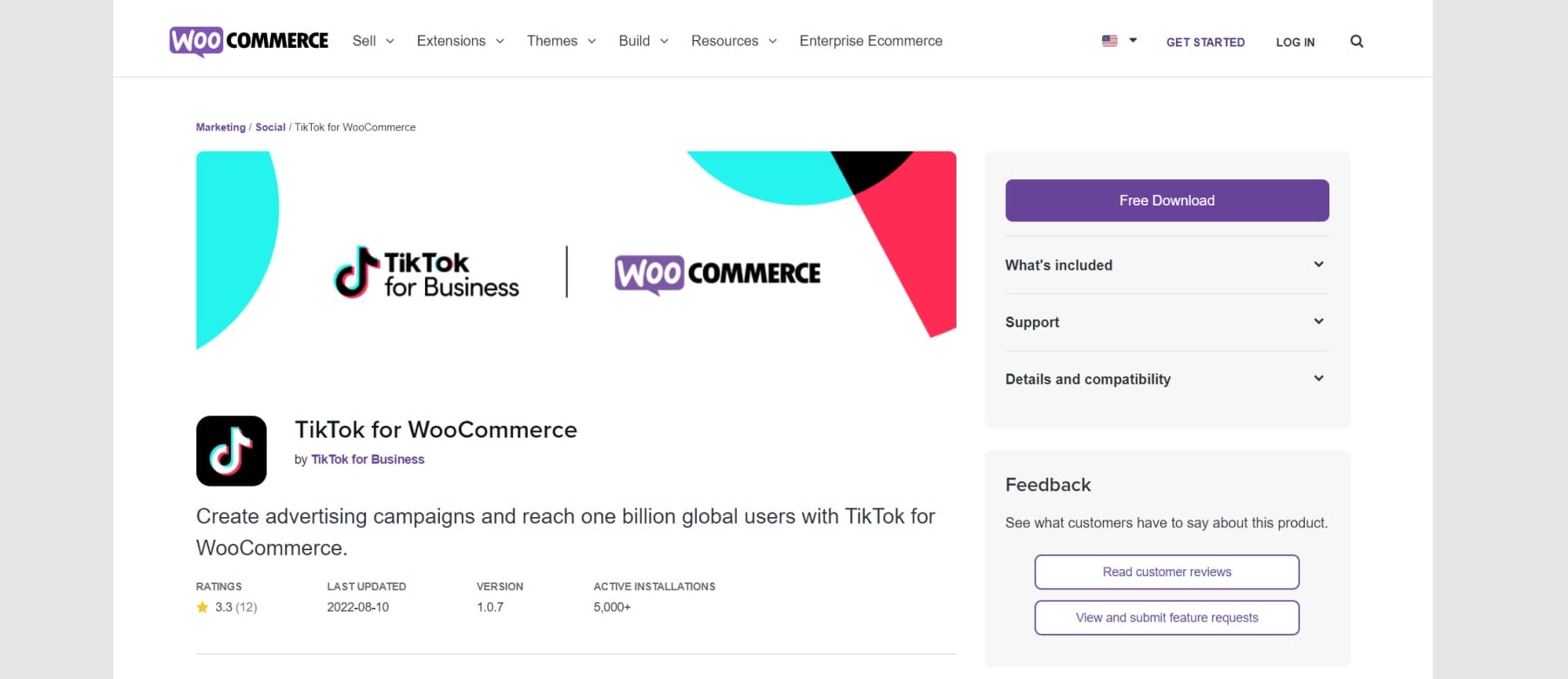 WooCommerce TikTok Marketing