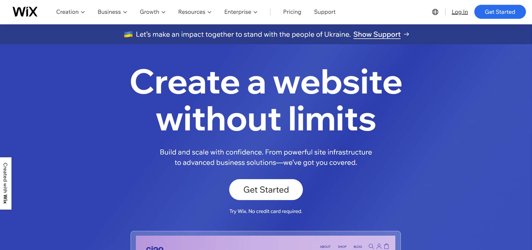 wix website builder 1