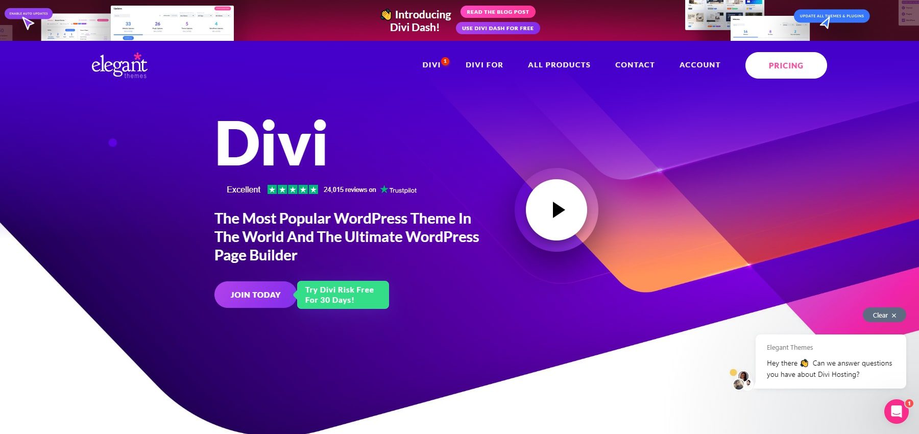 divi nonprofit theme